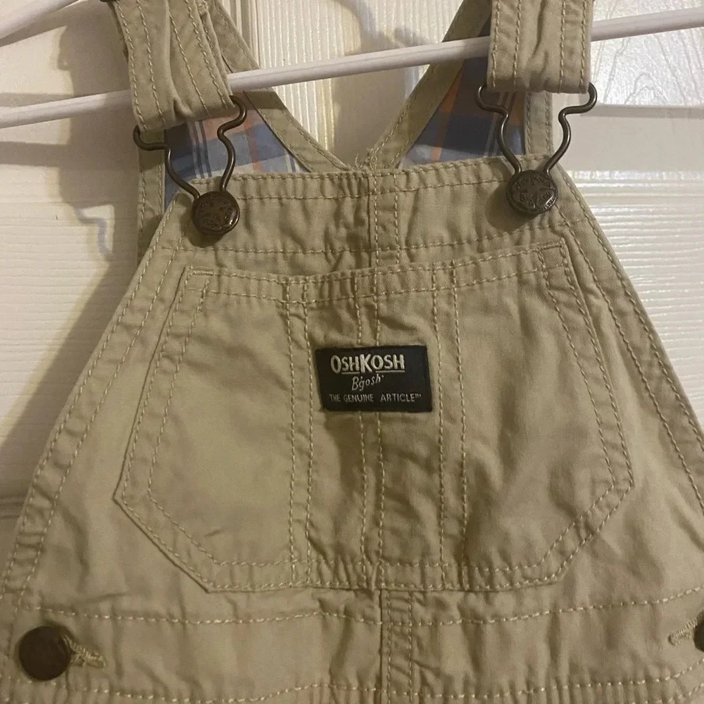 Oshkosh B’Gosh Khaki Overalls